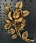 Ветка роз из бронзы 18х13 см Jorda 0