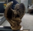Статуя задумчивый ангел девочка А19 бронза 3