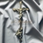 Хрест з розп'яттям та трояндою 15х40 см арт.019_1 0
