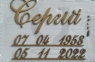 Цифри бронзові курсив висота 2,7 см Lorenzi (Лорензі) 0