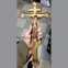 Крест православный с распятием бронза 36 см ХП2 0