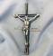 Крест с православным распятием латунь 8,5х17 см арт.001 0