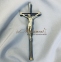 Католицький хрест із розп'яттям латунь 7,5х19,5 см арт.003 0