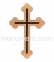 Хрест православний бронза арт.41027 Vezzani 13x20 см 0