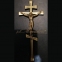 Крест православный с православным распятьем бронза 2620X Jorda 0