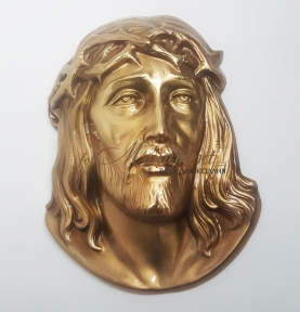 Барельеф Иисус Христос ІХ1 из бронзы