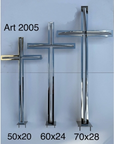 Крест арт 2005 стоящий нержавеючая сталь, Польша