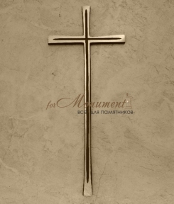 Хрест із латунного сплаву 280 мм католицький, арт 16