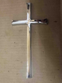 Хрест К03 25см срібний