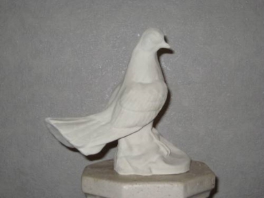 Скульптура Голуба 22см з поворотом  голови