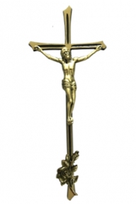 Крест с распятьем и цветком 47,5 см арт 041_1