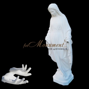 Скульптура Богородицы, образ Почаевской Божьей матери Def-1