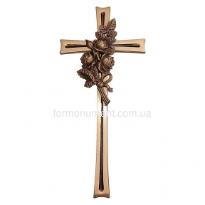 Хрест із квітами 2179 Lorenzi 18х40 см