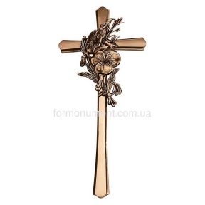 Крест с букетом 2181 Lorenzi (Лорензи) 18х40 см