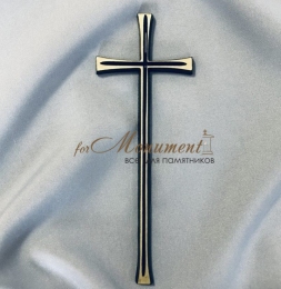 Хрест католицький латунь 7,5 х19, 5 см арт.103