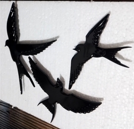 Ласточки накладные 11*15*0,4 см