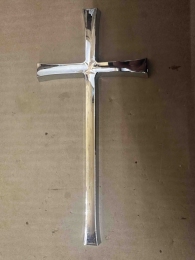 Хрест К03 25см срібний