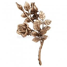 Гілка троянд бронза 3748 dx Lorenzi (Лорензі) 15x30 см