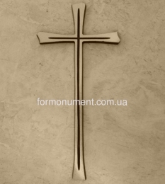 Крест из латунного сплава 280 мм католический , арт. 24