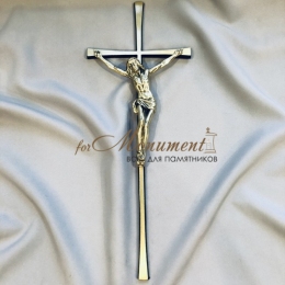 Крест латунный 18х47,5 см арт.045