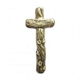 Крест с текстурой дерева 119