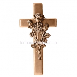 Крест с розами 2163 Lorenzi (Лорензи) 14,5х28 см