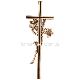 Крест с нарцисами 2166 Lorenzi (Лорензи) 13,5х38,5