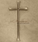 Хрест із латунного сплаву 280 мм православний, без перемички, арт.19, арт.22