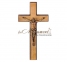 Широкий православный крест с распятием из бронзы 2411 Jorda