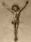 Православное распятье из латуни 24*16 см, арт 1