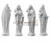 Статуя миниатюра дева Мария с Иисусом СК-007