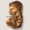 Берельеф дева Мария из бронзы 32693 Caggiati