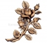 Ветка роз из бронзы 18х13 см Jorda