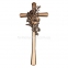 Хрест із букетом 2181 Lorenzi 18х40 см